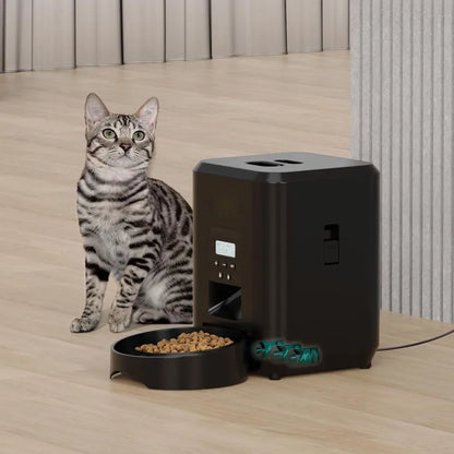 Smart Pet Feeder – Automatic Timed Food Dispenser for Cats & Dogs