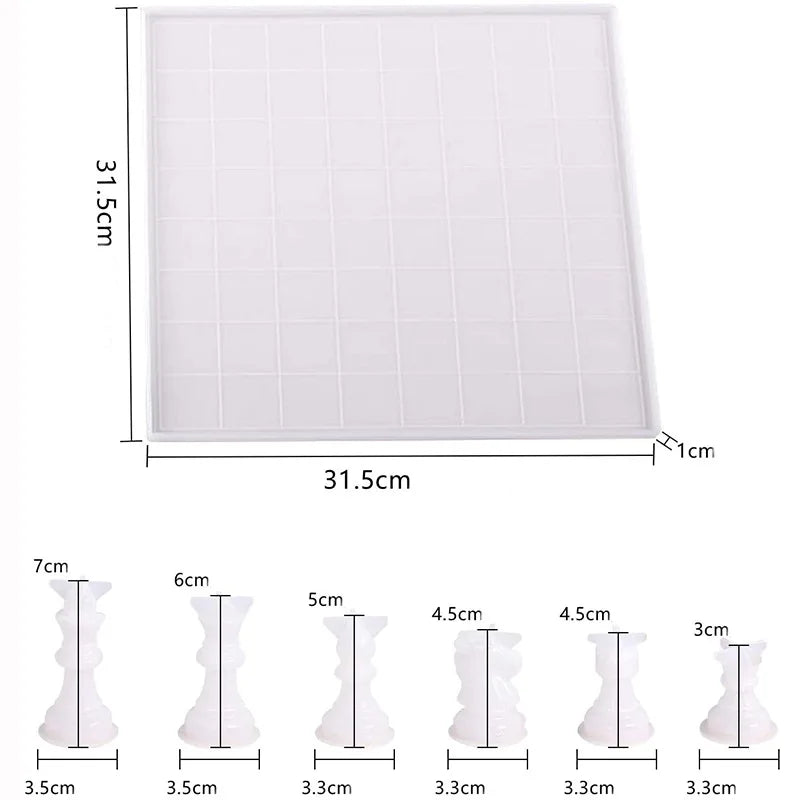 Checkmate Creations – DIY Epoxy Resin Chess Mould
