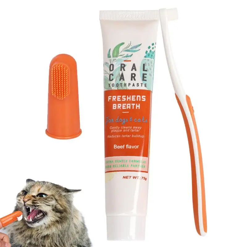 Pet toothpaste for dogs and cat