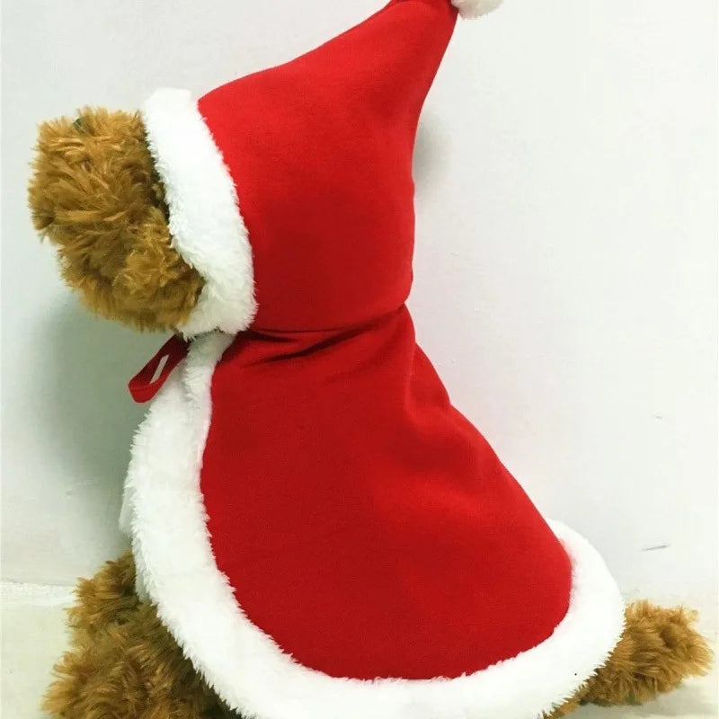 Cat Costume Santa Funny