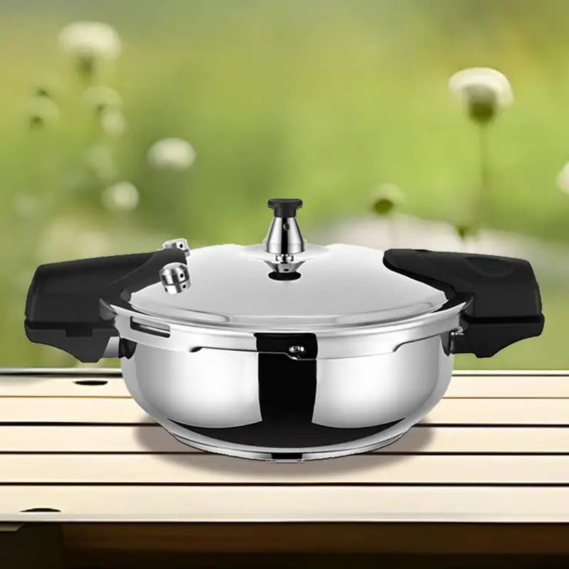 Small Pressure Cooker 2 Liter Induction Stoves Home Cooker Stainless Steel Pressure Oyster Fish Pot Fast Cooking Pressure Canner