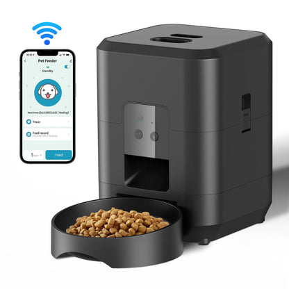 Smart Pet Feeder – Automatic Timed Food Dispenser for Cats & Dogs