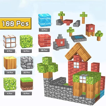 MagnaWorld Blocks – Build, Create & Explore!