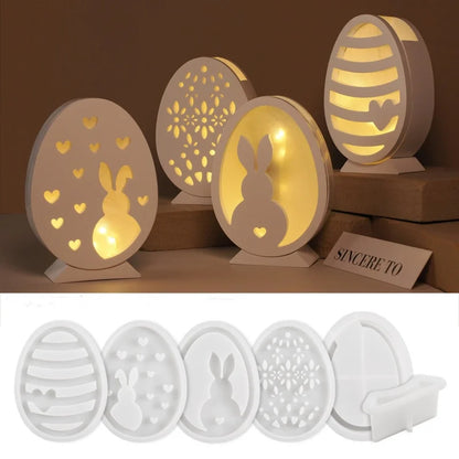 Bunny Light – Decorative Ornament Silicone Mold